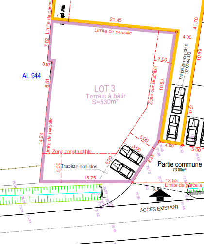 TERRAIN A BATIR ROCHEMAURE